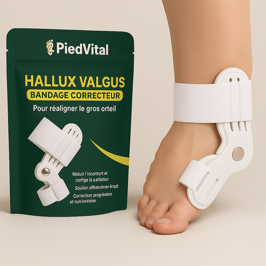 PiedVital - Correcteur Hallux Valgus Noir Taille M by Feldluft Barfußschuhe