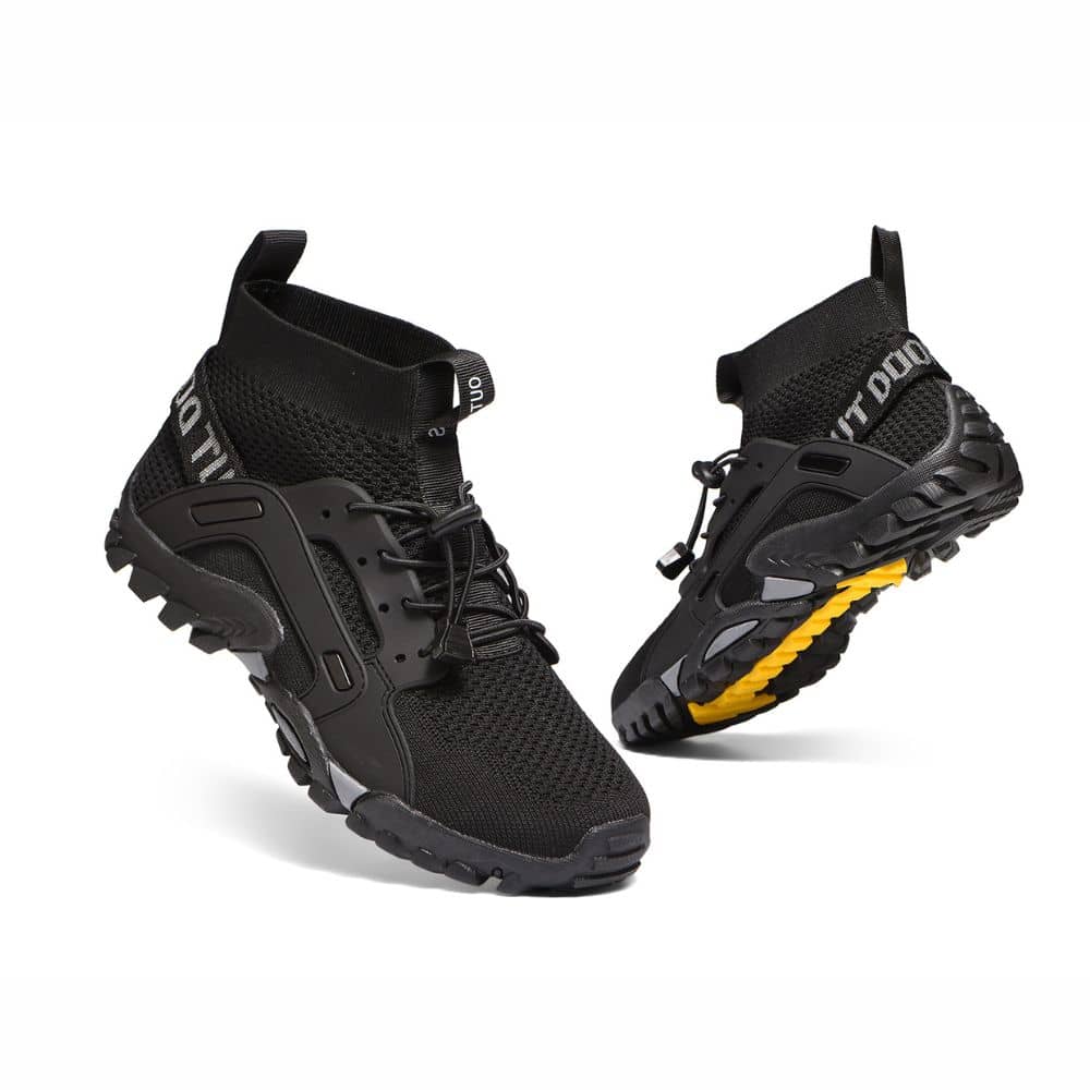 PiedVital - Chaussures Barefoot Feldluft Fly Noires Hiverfeldluft